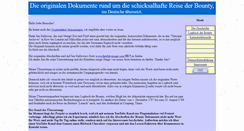 Desktop Screenshot of meuterei-bounty.de